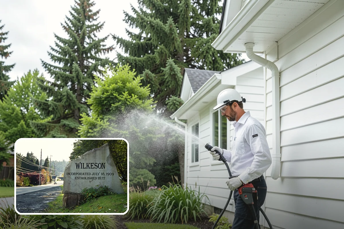 Outdoor Sculpture Cleaning in Wilkeson, Pierce County, WA - Lifts algae and staining without damage