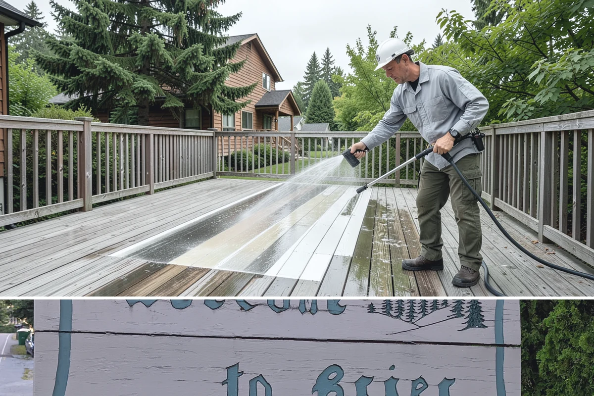 Oxidation Removal in Brier, Snohomish County, WA - Oxidation removal is best scheduled in dry summer weather when cleaners can work fully before rinsing.