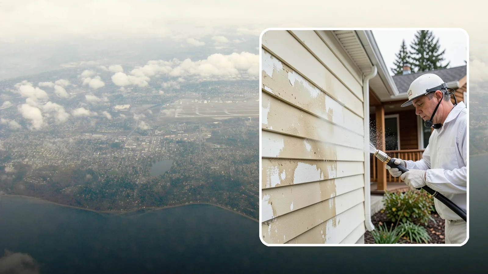 Oxidation Removal in Burien, King County, WA - We strip chalky oxidation from Washington siding, gutters, and metal so surfaces regain their true color.