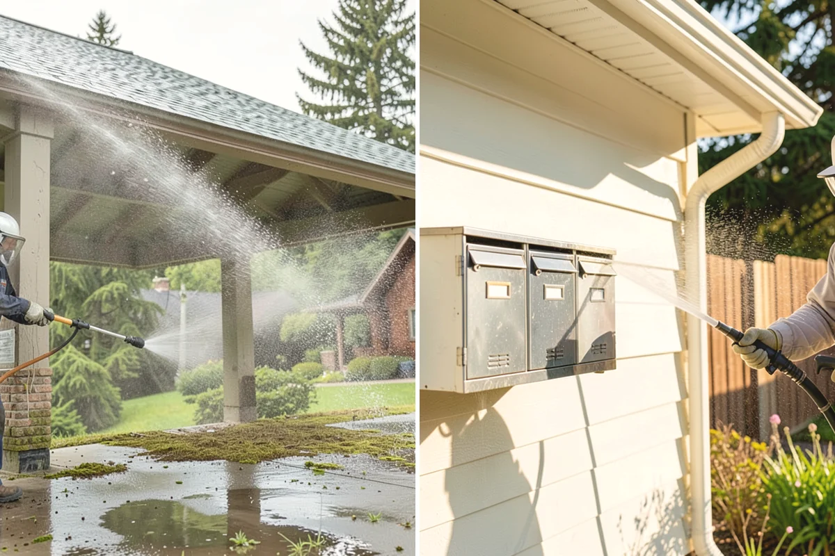 Oxidation Removal in Burien, King County, WA - Test surfaces for the degree of oxidation