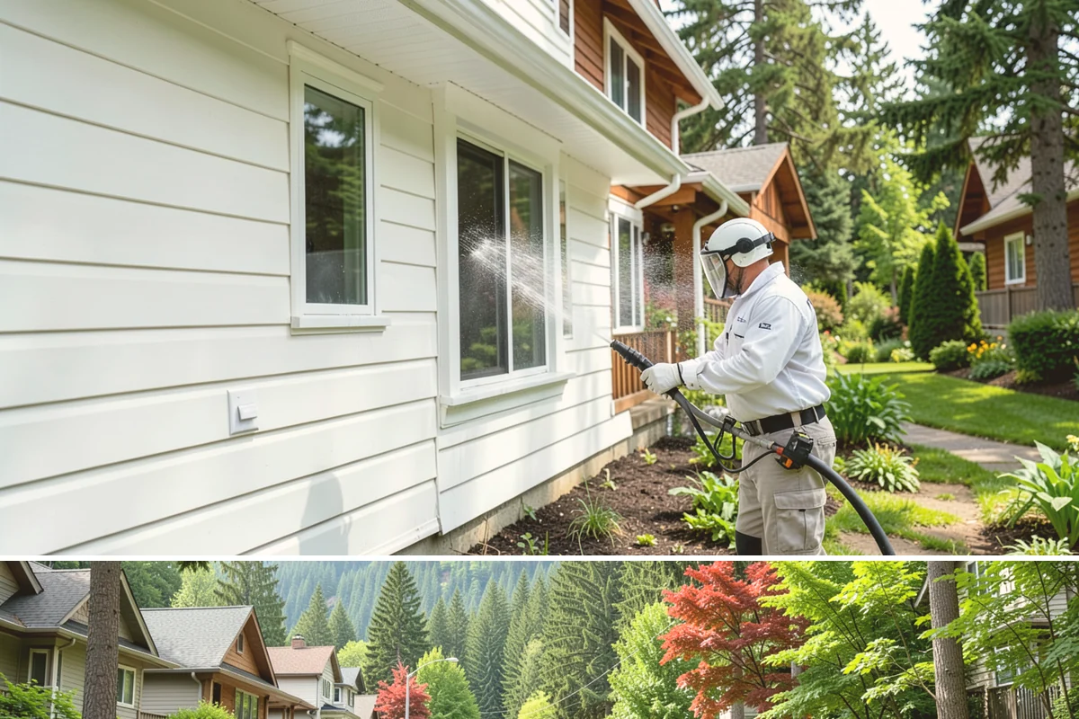 Oxidation Removal in Darrington, Snohomish County, WA - Oxidation removal is best scheduled in dry summer weather when cleaners can work fully before rinsing.