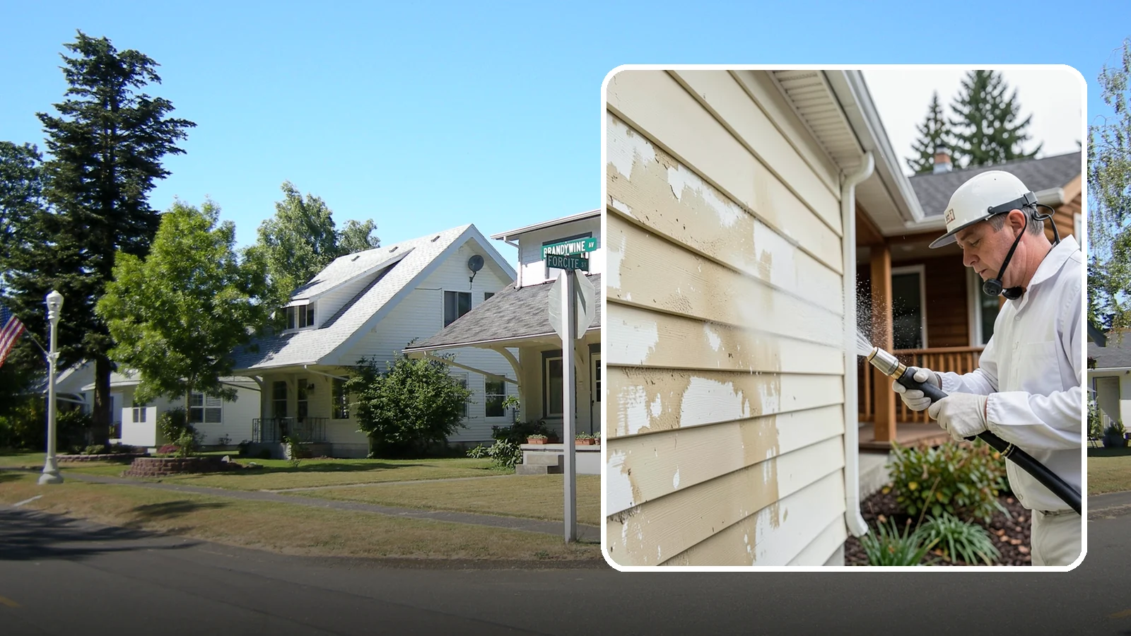 Oxidation Removal in DuPont, Pierce County, WA - We strip chalky oxidation from Washington siding, gutters, and metal so surfaces regain their true color.