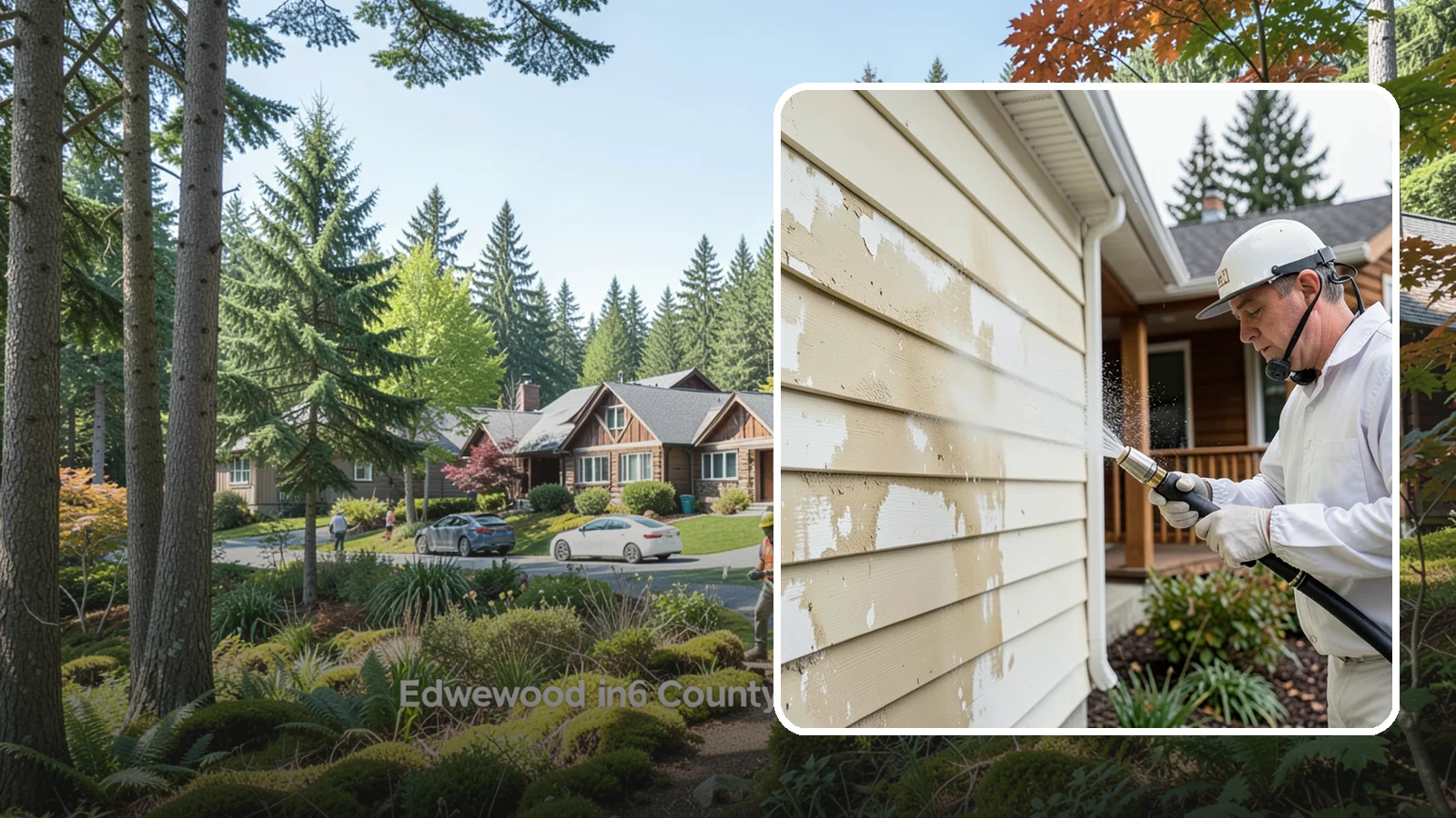 Oxidation Removal in Edgewood, Pierce County, WA - We strip chalky oxidation from Washington siding, gutters, and metal so surfaces regain their true color.