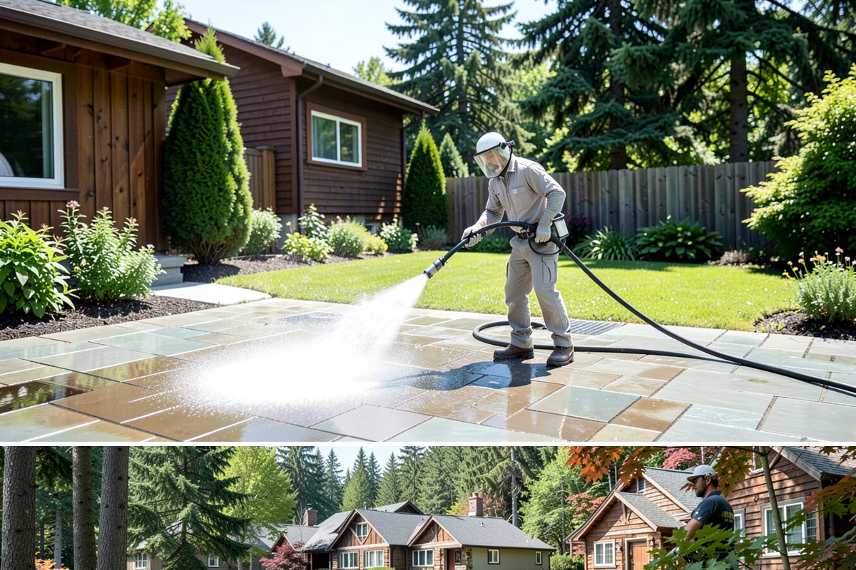 Oxidation Removal in Edgewood, Pierce County, WA - Oxidation removal is best scheduled in dry summer weather when cleaners can work fully before rinsing.