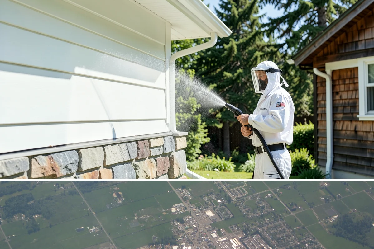 Oxidation Removal in Enumclaw, King County, WA - Oxidation removal is best scheduled in dry summer weather when cleaners can work fully before rinsing.