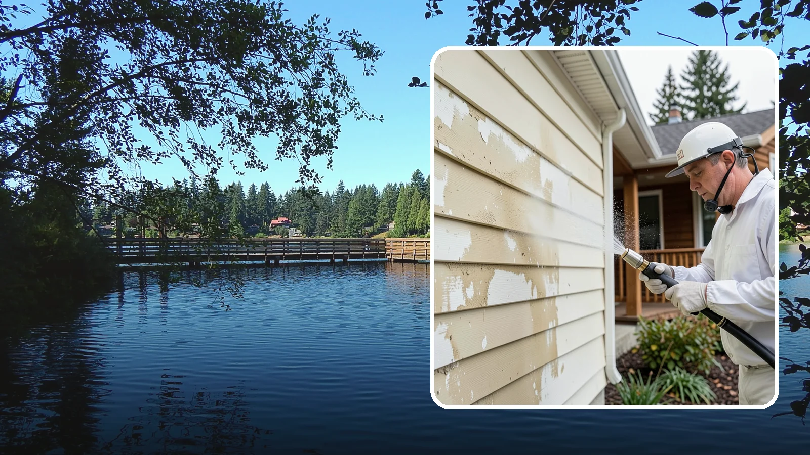 Oxidation Removal in Federal Way, King County, WA - We strip chalky oxidation from Washington siding, gutters, and metal so surfaces regain their true color.
