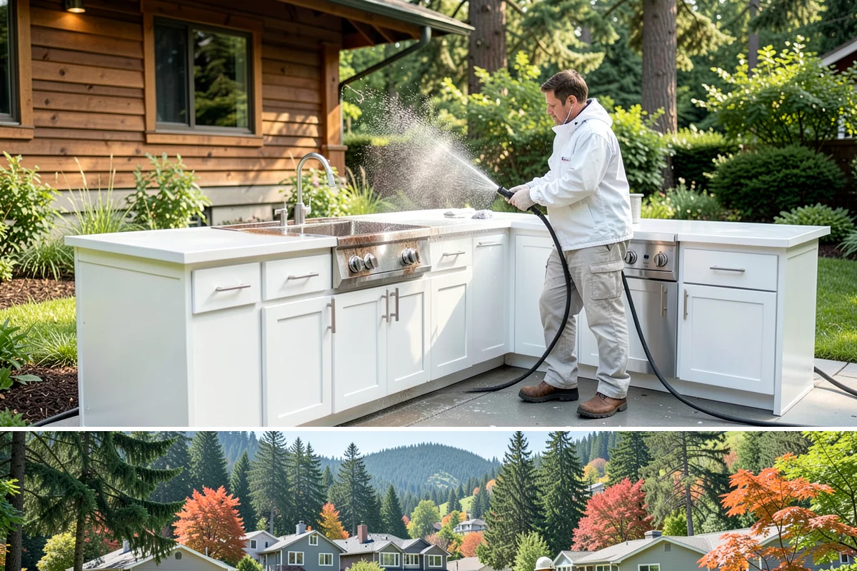 Oxidation Removal in Fircrest, Pierce County, WA - Oxidation removal is best scheduled in dry summer weather when cleaners can work fully before rinsing.