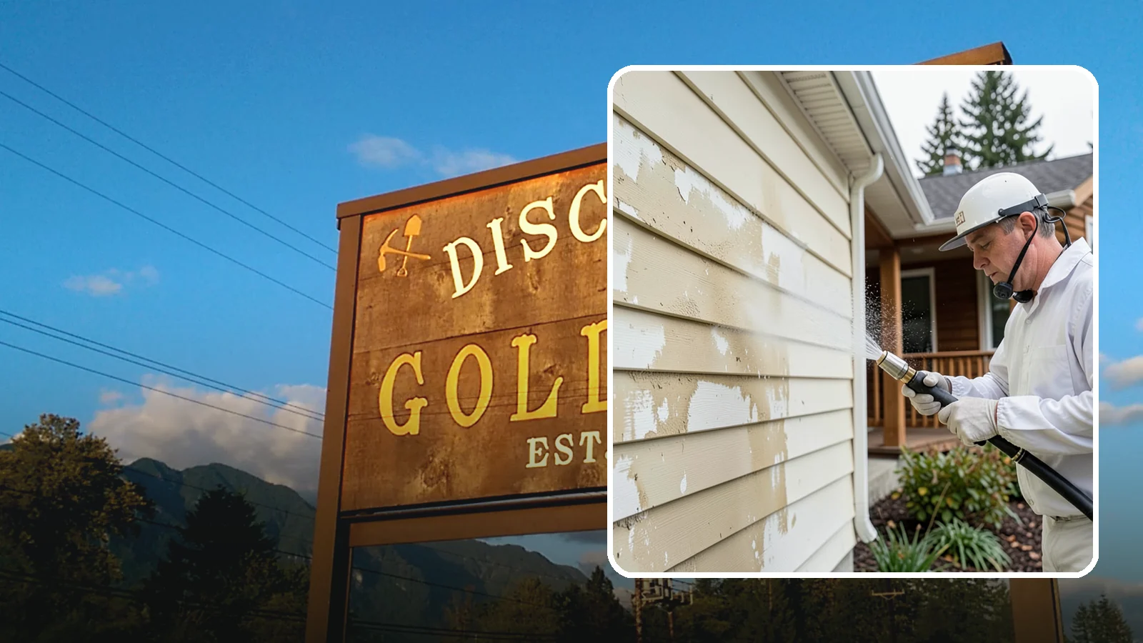 Oxidation Removal in Gold Bar, Snohomish County, WA - We strip chalky oxidation from Washington siding, gutters, and metal so surfaces regain their true color.