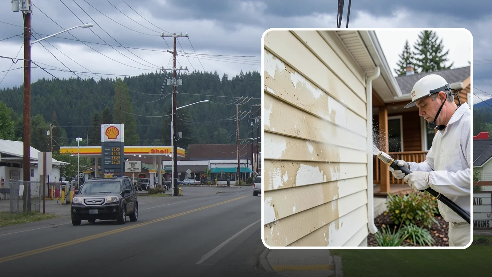 Oxidation Removal in Granite Falls, Snohomish County, WA - We strip chalky oxidation from Washington siding, gutters, and metal so surfaces regain their true color.
