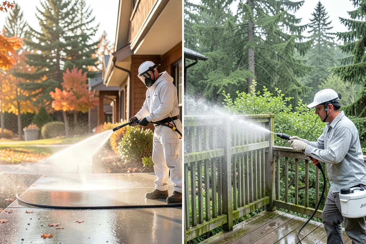 Oxidation Removal in Hunts Point, King County, WA - Test surfaces for the degree of oxidation