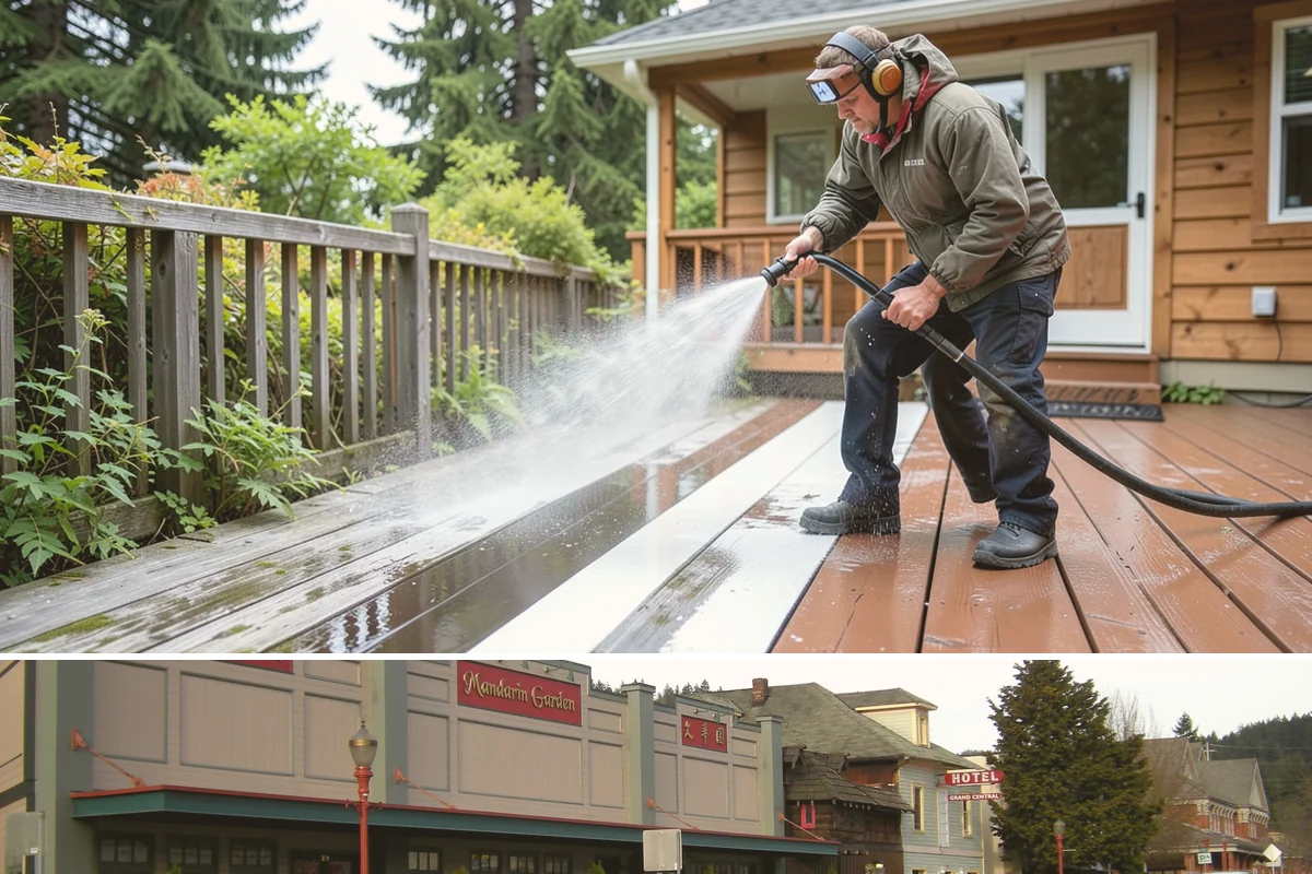 Oxidation Removal in Issaquah, King County, WA - Oxidation removal is best scheduled in dry summer weather when cleaners can work fully before rinsing.