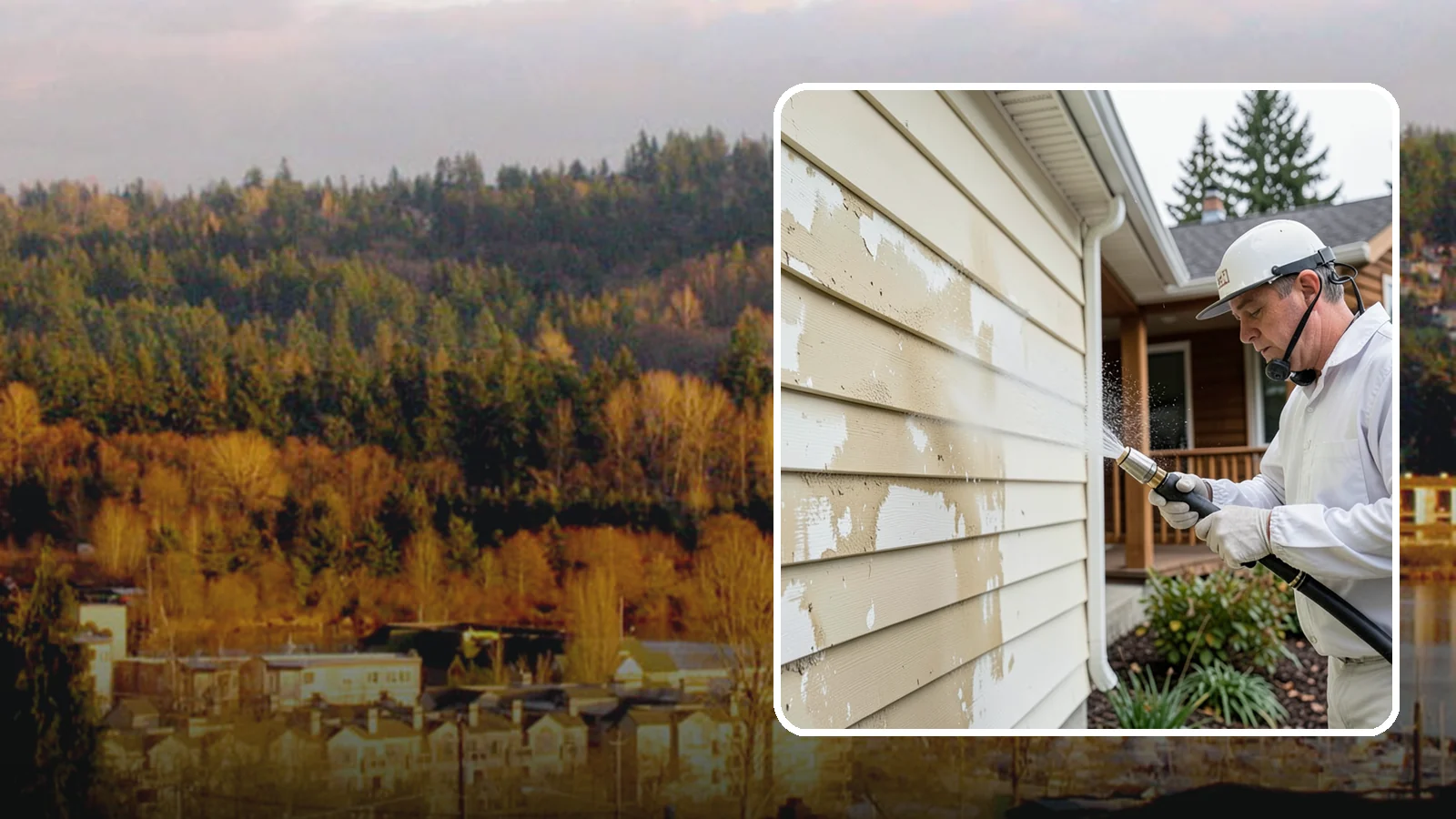 Oxidation Removal in Kenmore, King County, WA - We strip chalky oxidation from Washington siding, gutters, and metal so surfaces regain their true color.