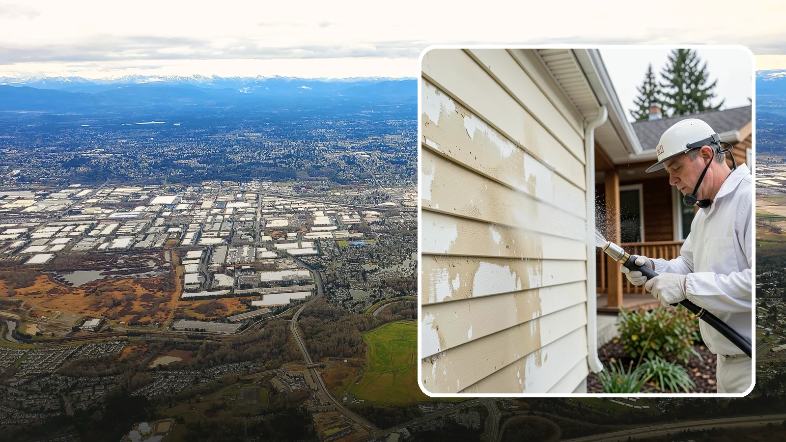 Oxidation Removal in Kent, King County, WA - We strip chalky oxidation from Washington siding, gutters, and metal so surfaces regain their true color.