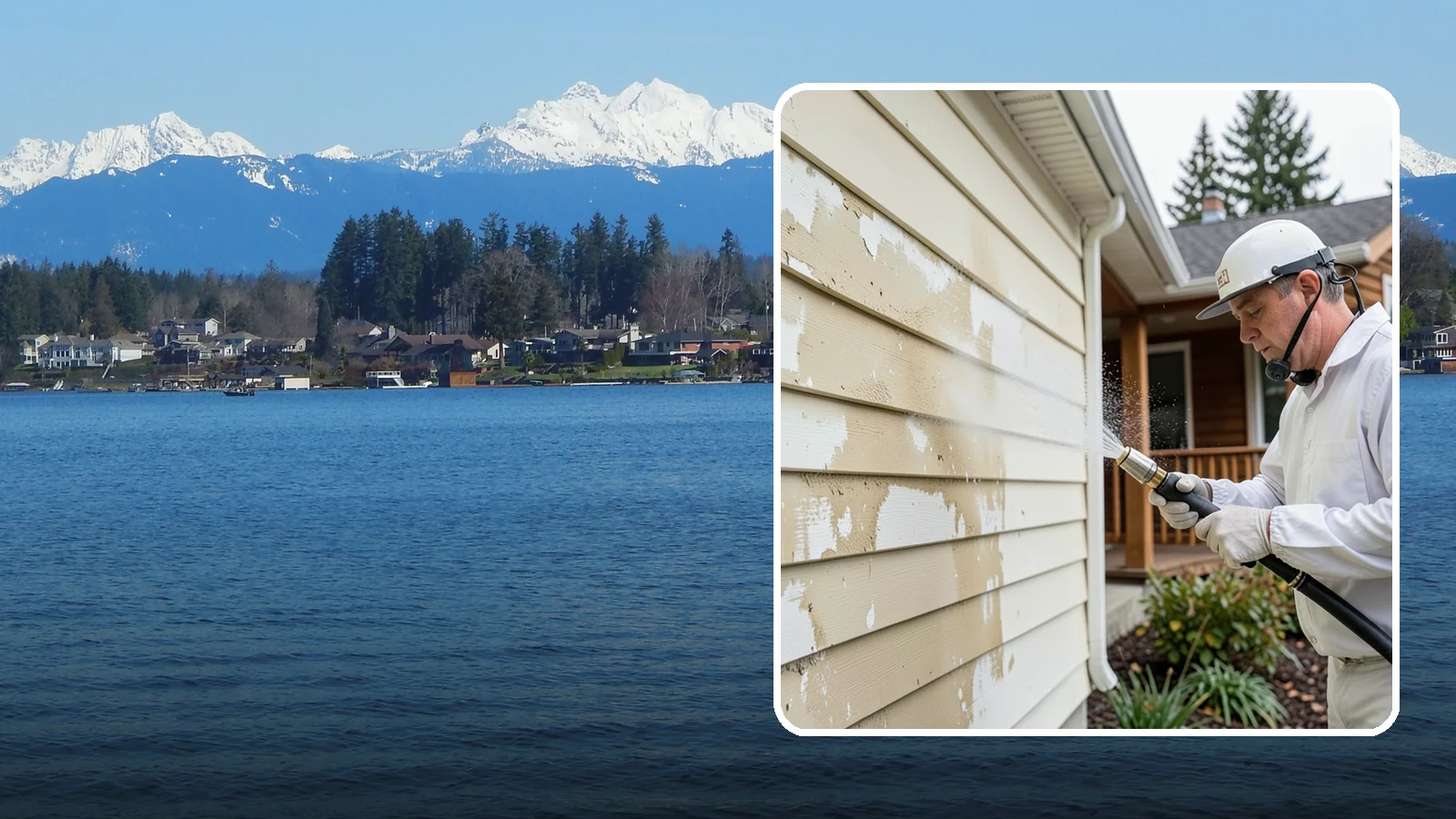 Oxidation Removal in Lake Stevens, Snohomish County, WA - We strip chalky oxidation from Washington siding, gutters, and metal so surfaces regain their true color.
