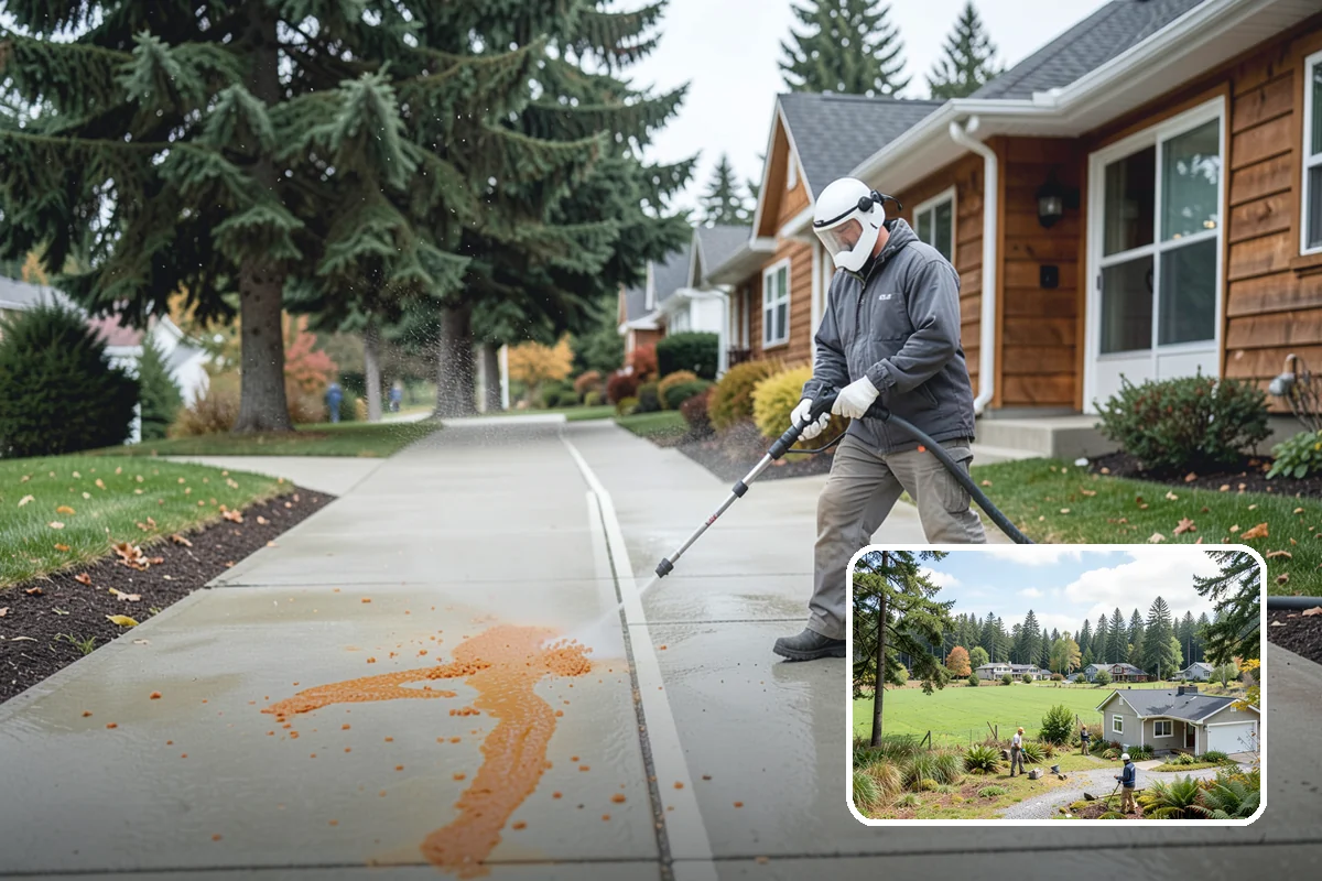 Oxidation Removal in Lyman, Skagit County, WA - Restores faded color to siding and gutters