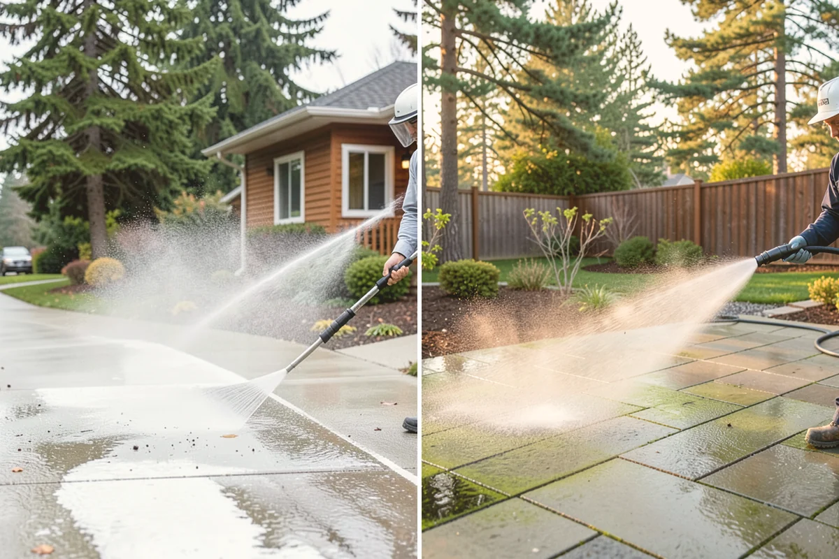 Oxidation Removal in Lynnwood, Snohomish County, WA - Test surfaces for the degree of oxidation