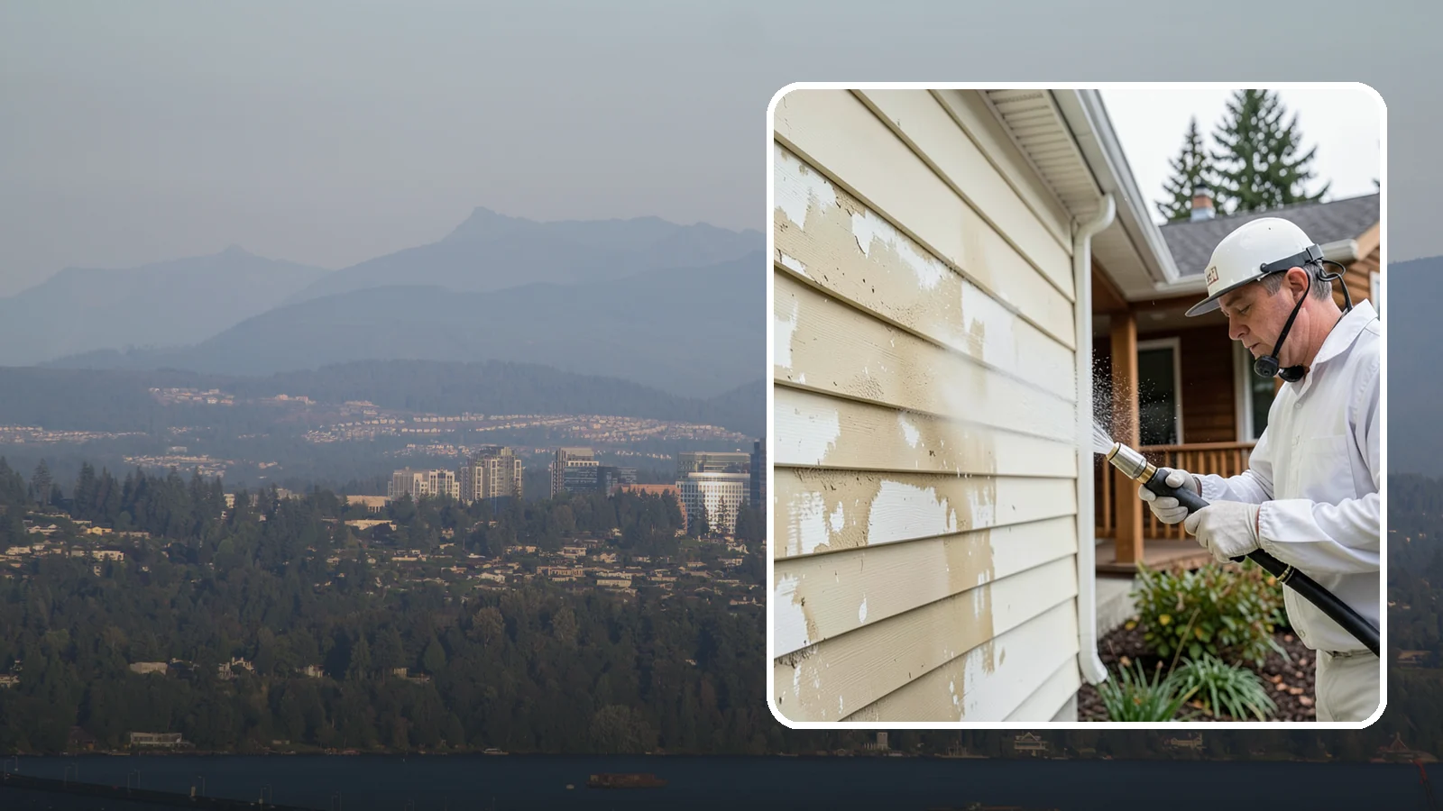 Oxidation Removal in Medina, King County, WA - We strip chalky oxidation from Washington siding, gutters, and metal so surfaces regain their true color.