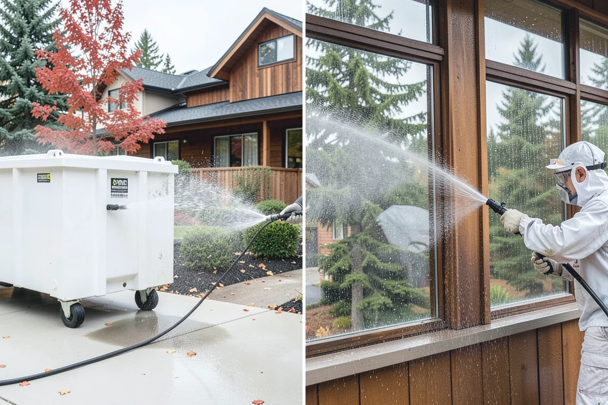 Oxidation Removal in Medina, King County, WA - Test surfaces for the degree of oxidation