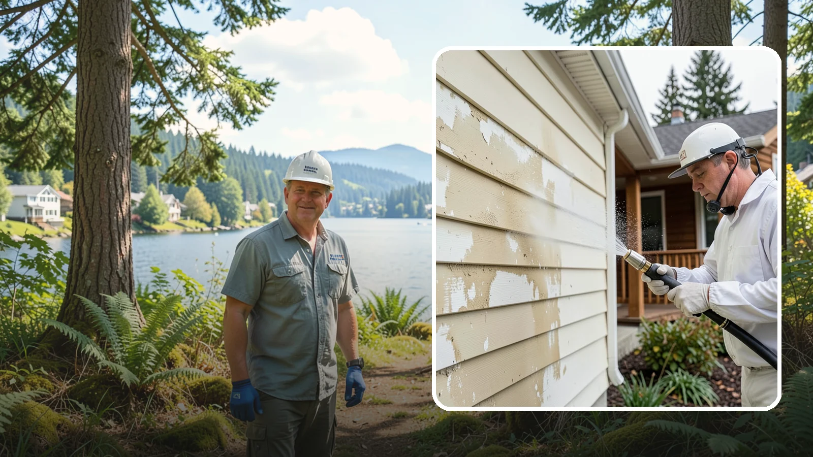 Oxidation Removal in Milton, King County, WA - We strip chalky oxidation from Washington siding, gutters, and metal so surfaces regain their true color.