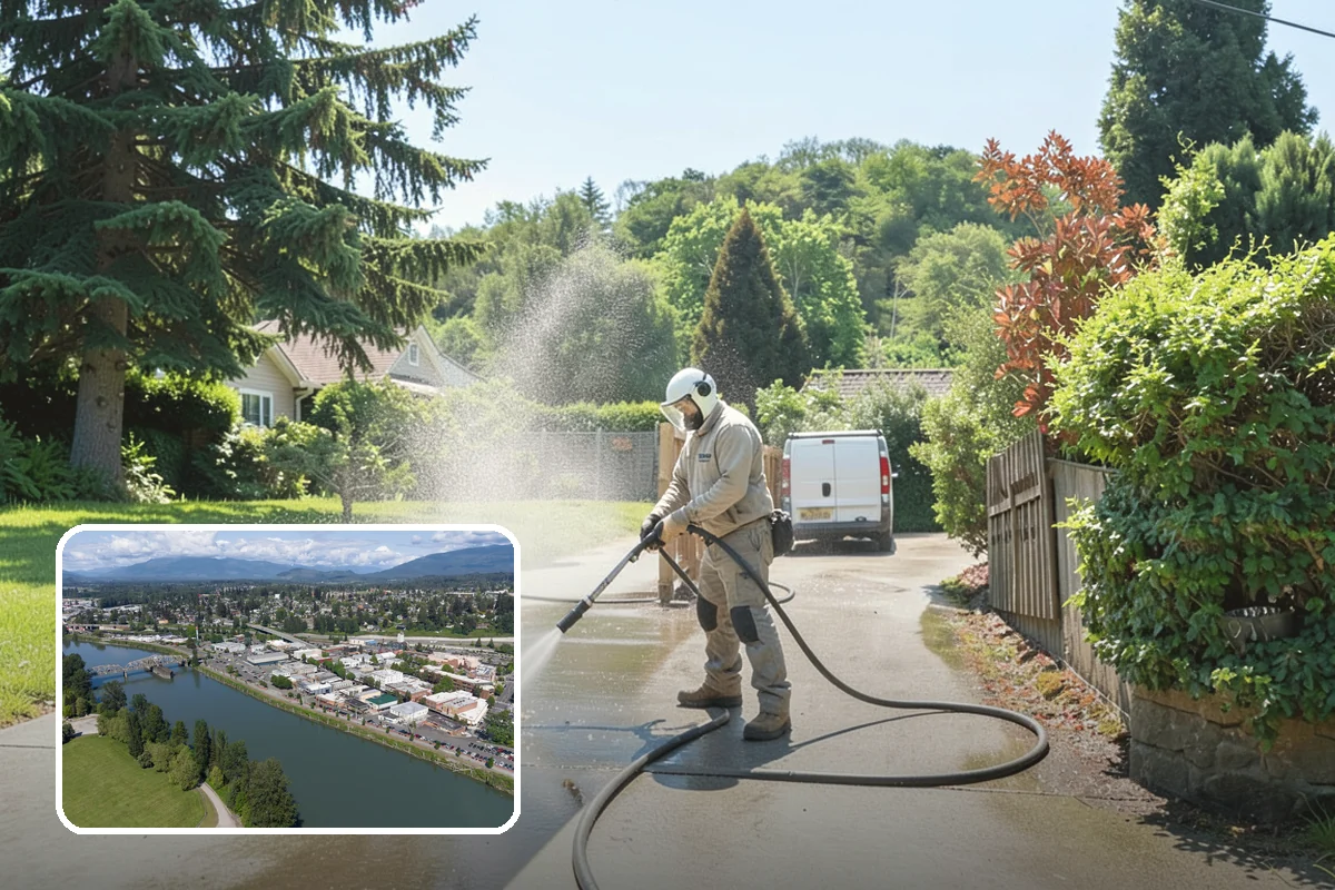 Oxidation Removal in Mount Vernon, Skagit County, WA - Restores faded color to siding and gutters