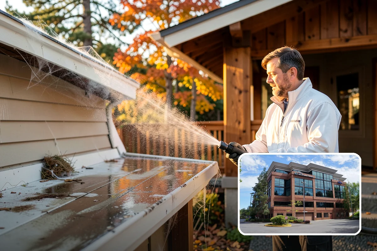 Oxidation Removal in Mountlake Terrace, Snohomish County, WA - Restores faded color to siding and gutters