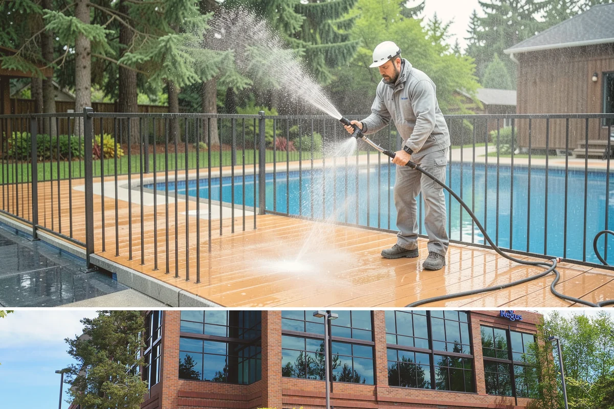 Oxidation Removal in Mountlake Terrace, Snohomish County, WA - Oxidation removal is best scheduled in dry summer weather when cleaners can work fully before rinsing.