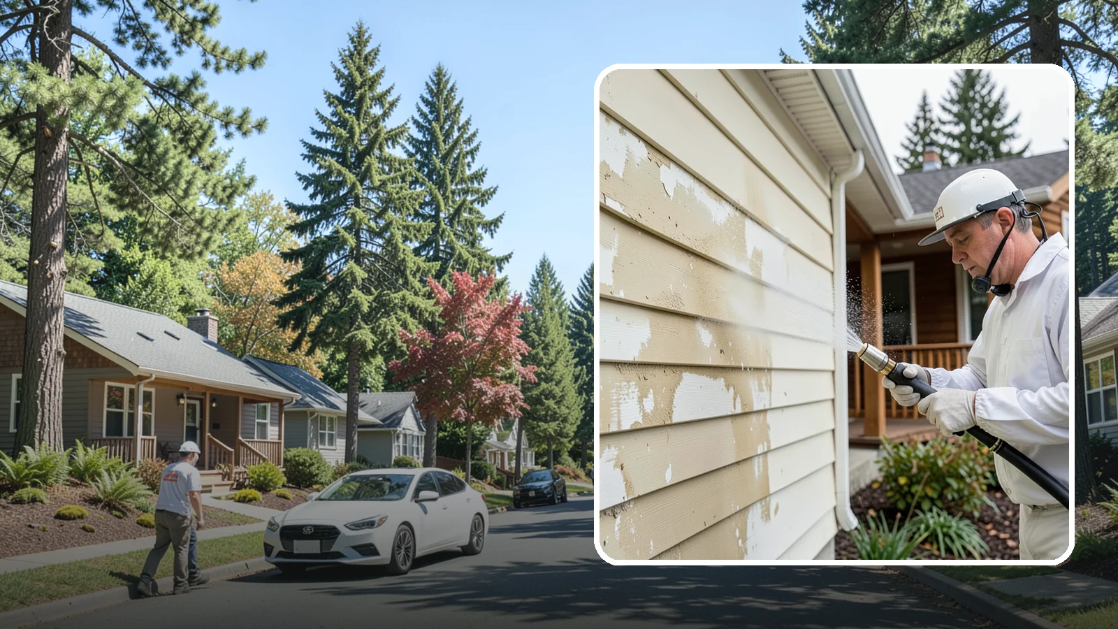 Oxidation Removal in Orting, Pierce County, WA - We strip chalky oxidation from Washington siding, gutters, and metal so surfaces regain their true color.