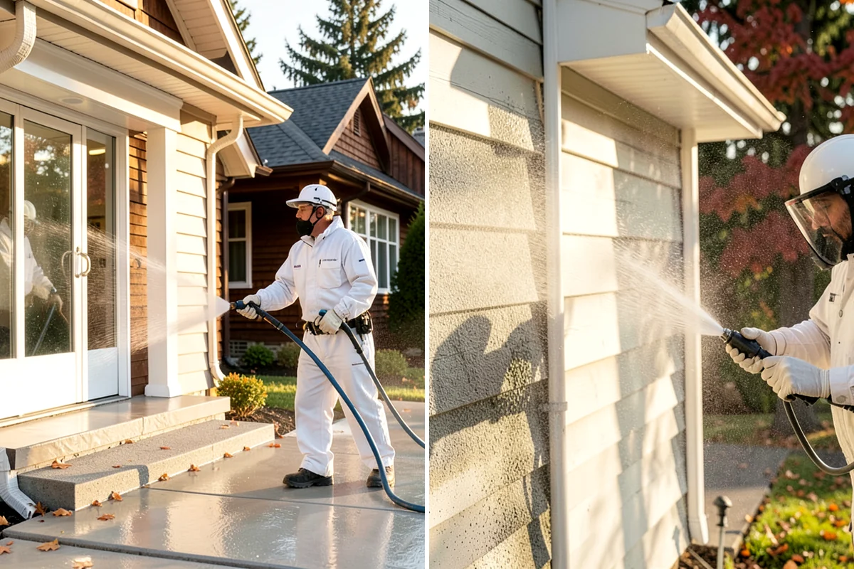 Oxidation Removal in Pacific, King County, WA - Test surfaces for the degree of oxidation
