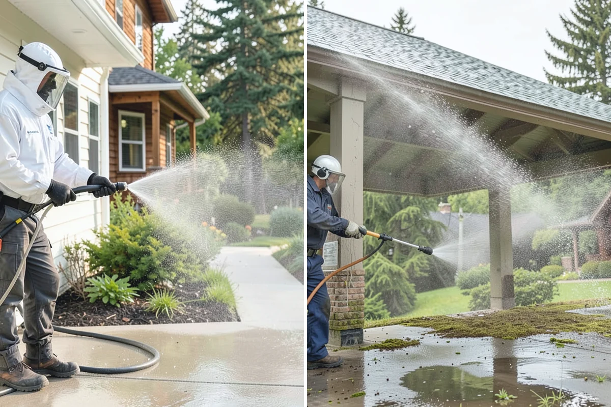 Oxidation Removal in Renton, King County, WA - Test surfaces for the degree of oxidation