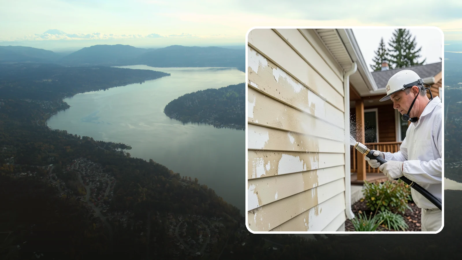 Oxidation Removal in Sammamish, King County, WA - We strip chalky oxidation from Washington siding, gutters, and metal so surfaces regain their true color.