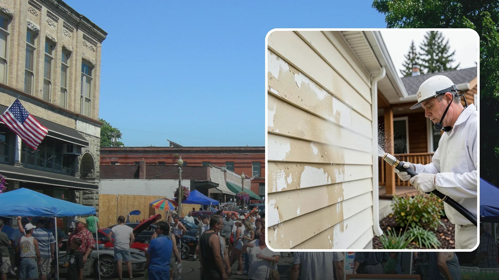 Oxidation Removal in Snohomish, Snohomish County, WA - We strip chalky oxidation from Washington siding, gutters, and metal so surfaces regain their true color.