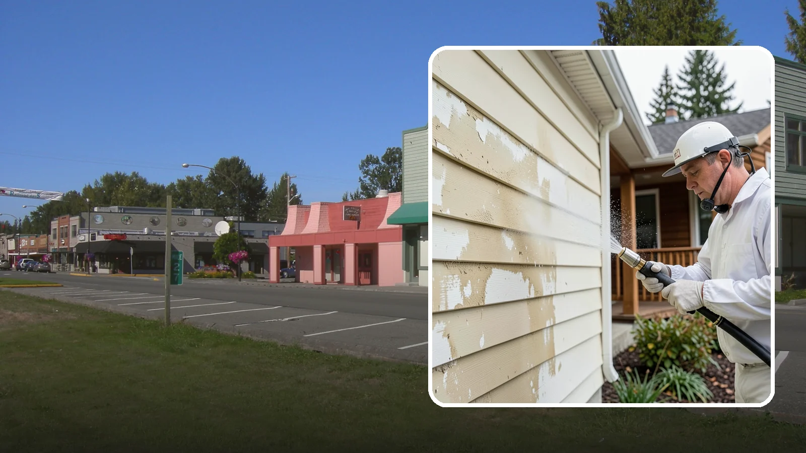 Oxidation Removal in Snoqualmie, King County, WA - We strip chalky oxidation from Washington siding, gutters, and metal so surfaces regain their true color.
