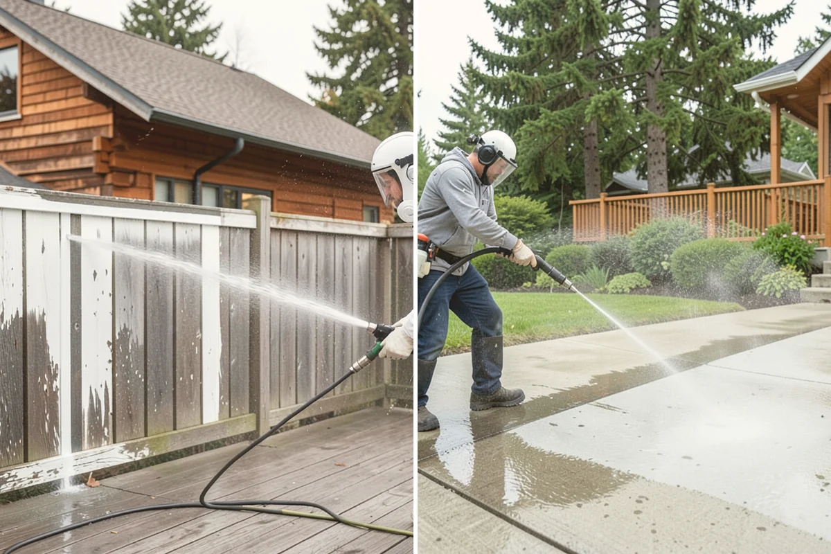 Oxidation Removal in Stanwood, Snohomish County, WA - Test surfaces for the degree of oxidation