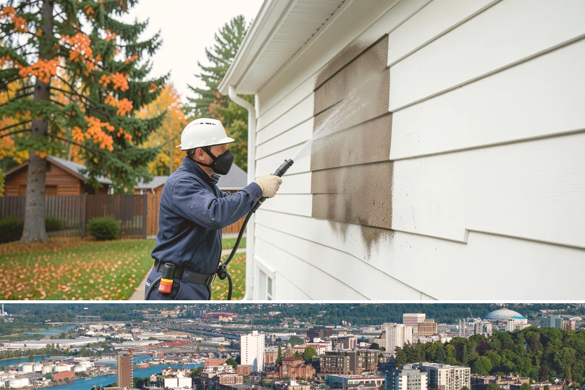 Oxidation Removal in Tacoma, Pierce County, WA - Oxidation removal is best scheduled in dry summer weather when cleaners can work fully before rinsing.