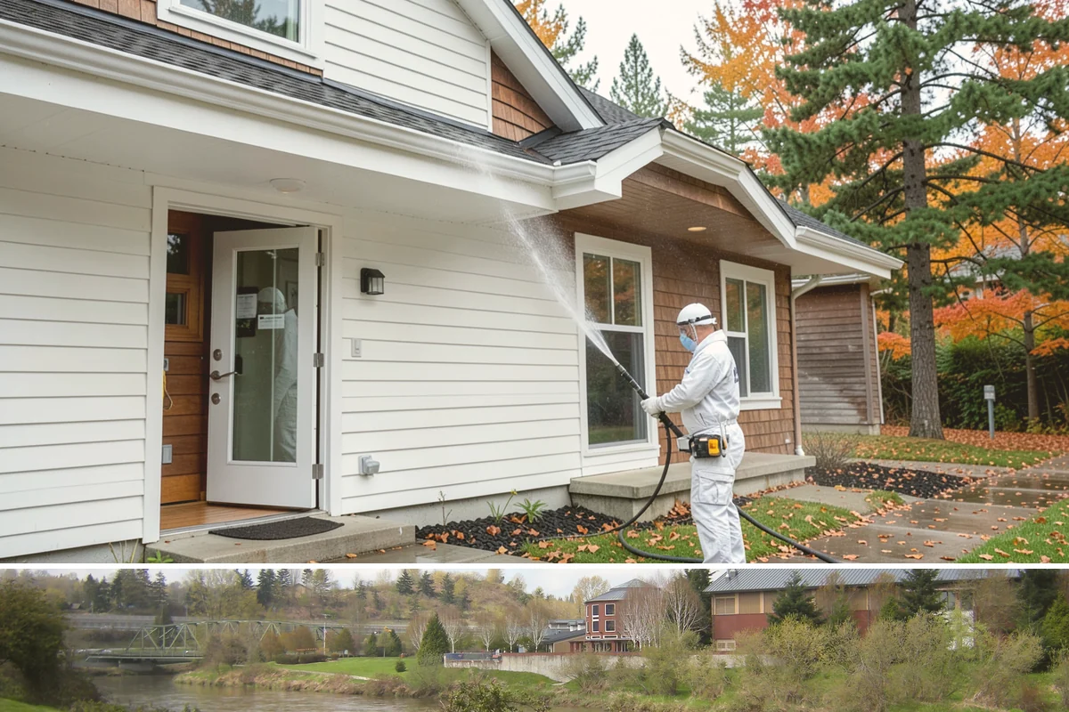 Oxidation Removal in Tukwila, King County, WA - Oxidation removal is best scheduled in dry summer weather when cleaners can work fully before rinsing.