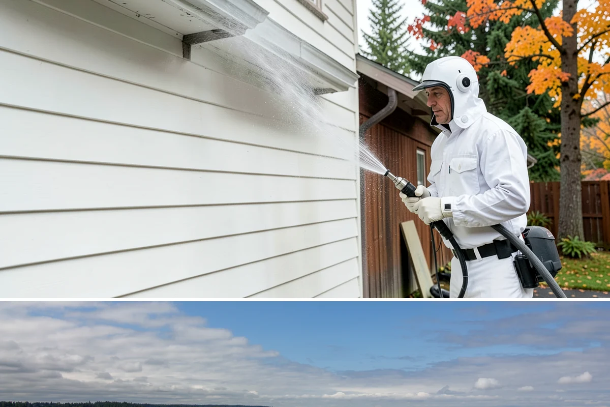Oxidation Removal in University Place, Pierce County, WA - Oxidation removal is best scheduled in dry summer weather when cleaners can work fully before rinsing.