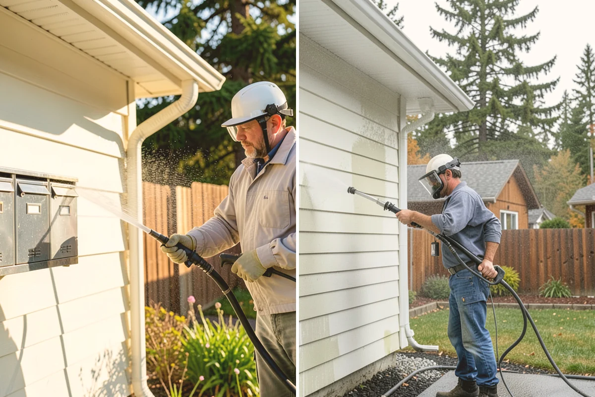 Paint Overspray Removal in Bellevue, King County, WA - Assess overspray type and affected surfaces