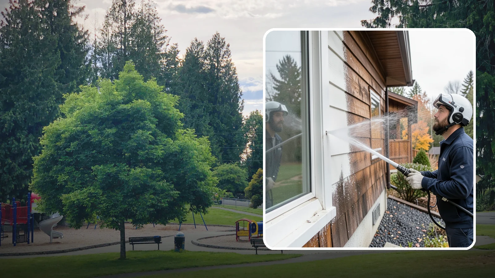 Paint Overspray Removal in Bonney Lake, Pierce County, WA - We remove paint overspray from Washington surfaces, from windows to vehicles, without harming what lies beneath.