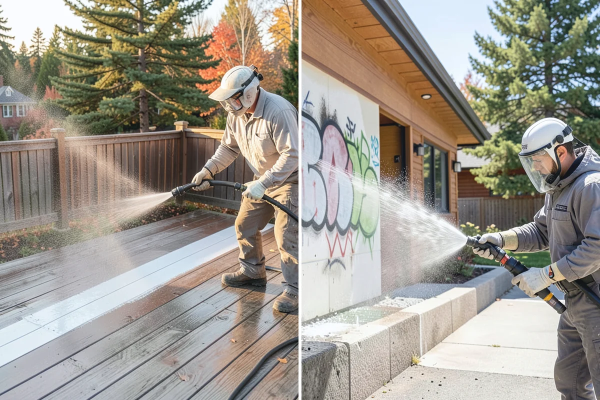 Paint Overspray Removal in Bonney Lake, Pierce County, WA - Assess overspray type and affected surfaces