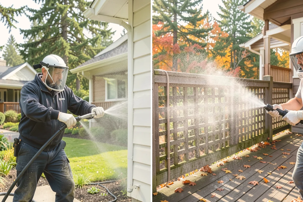 Paint Overspray Removal in Bothell, King County, WA - Assess overspray type and affected surfaces