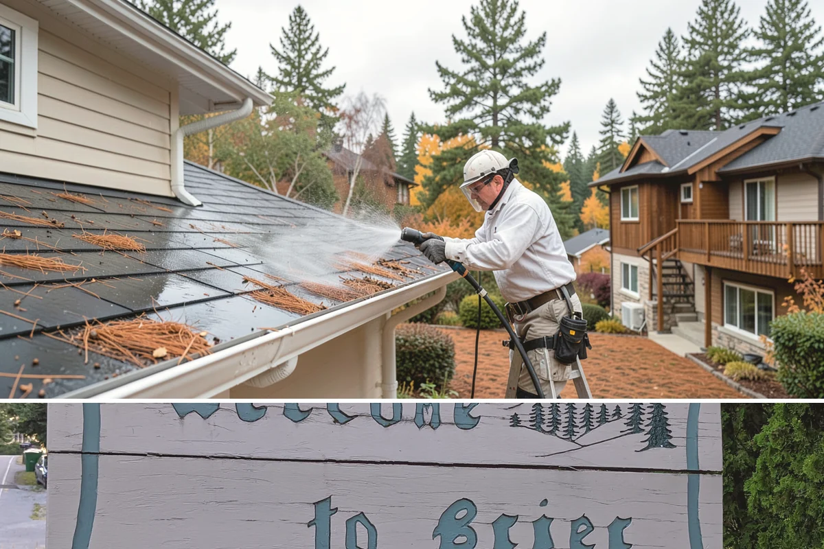 Paint Overspray Removal in Brier, Snohomish County, WA - Overspray removal can happen year-round, though mild dry days make solvent work more predictable.