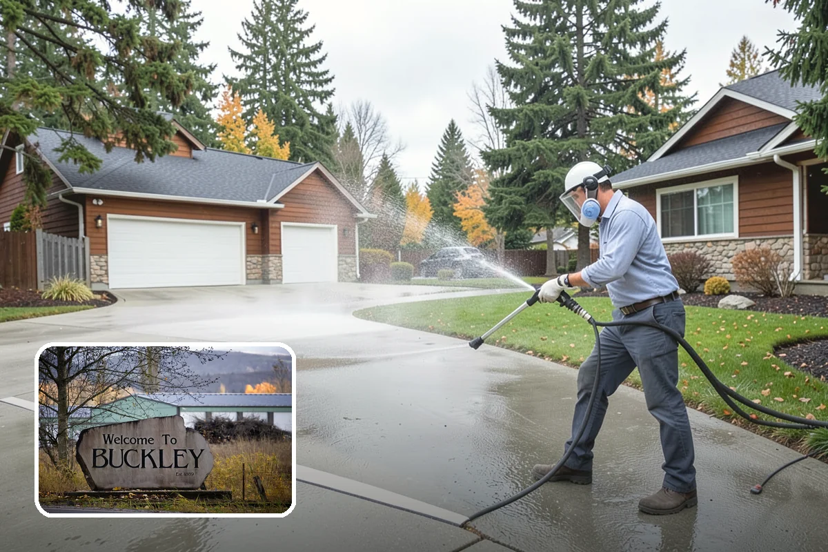 Paint Overspray Removal in Buckley, Pierce County, WA - Clears speckled overspray from glass and finishes