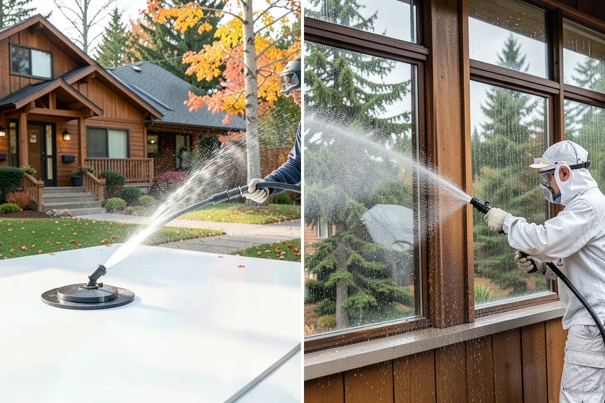 Paint Overspray Removal in Clyde Hill, King County, WA - Assess overspray type and affected surfaces