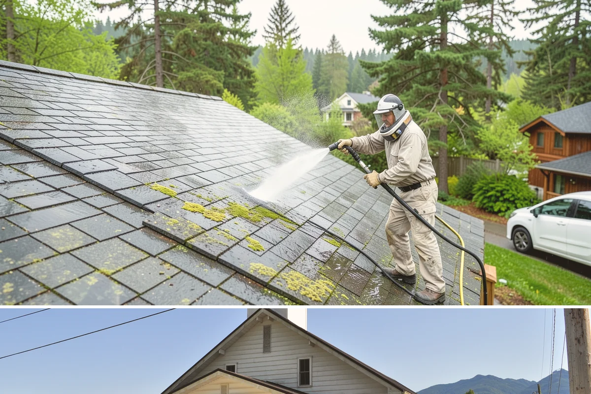 Paint Overspray Removal in Concrete, Skagit County, WA - Overspray removal can happen year-round, though mild dry days make solvent work more predictable.