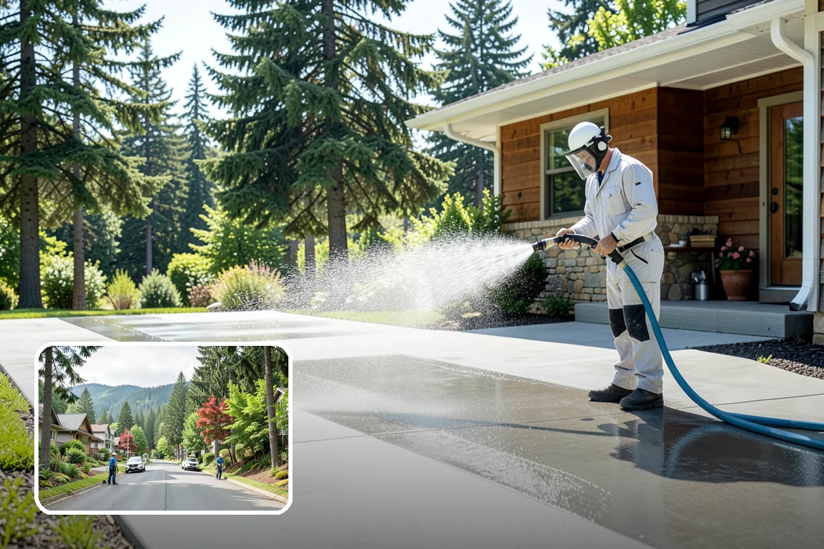 Paint Overspray Removal in Darrington, Snohomish County, WA - Clears speckled overspray from glass and finishes