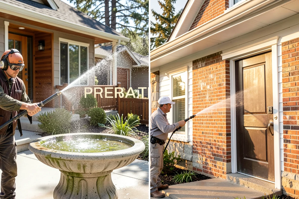 Paint Overspray Removal in DuPont, Pierce County, WA - Assess overspray type and affected surfaces