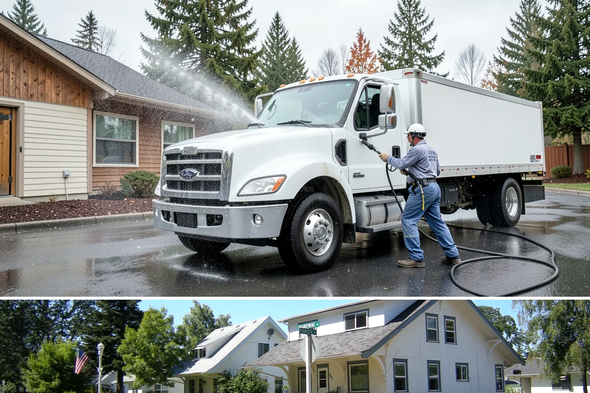 Paint Overspray Removal in DuPont, Pierce County, WA - Overspray removal can happen year-round, though mild dry days make solvent work more predictable.