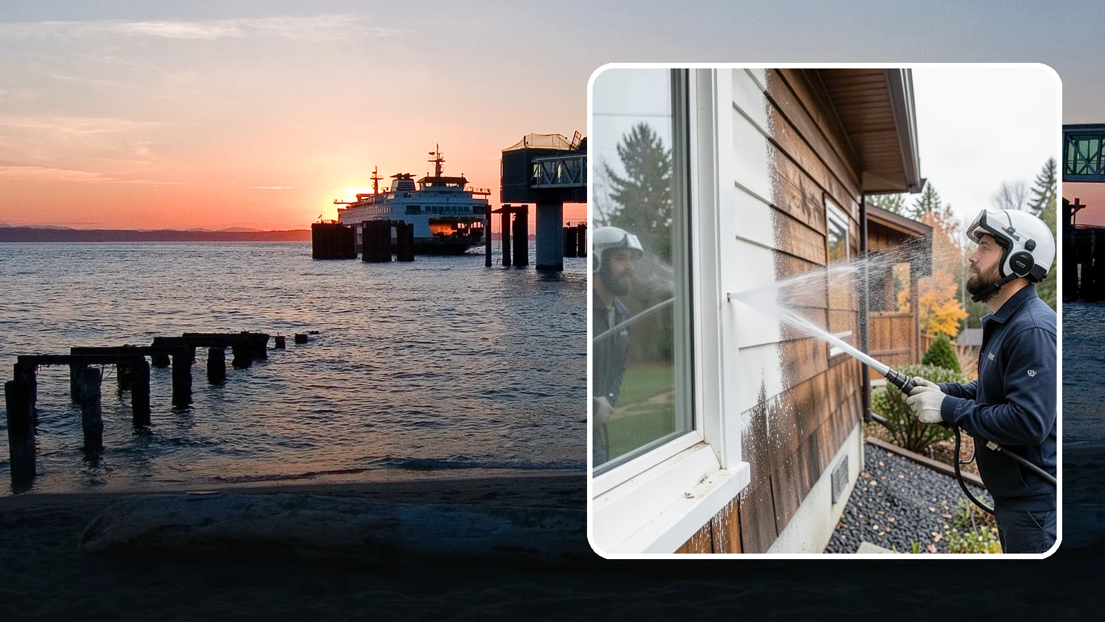 Paint Overspray Removal in Edmonds, Snohomish County, WA - We remove paint overspray from Washington surfaces, from windows to vehicles, without harming what lies beneath.