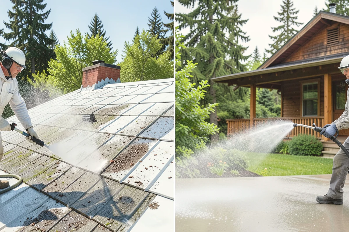 Paint Overspray Removal in Fife, Pierce County, WA - Assess overspray type and affected surfaces