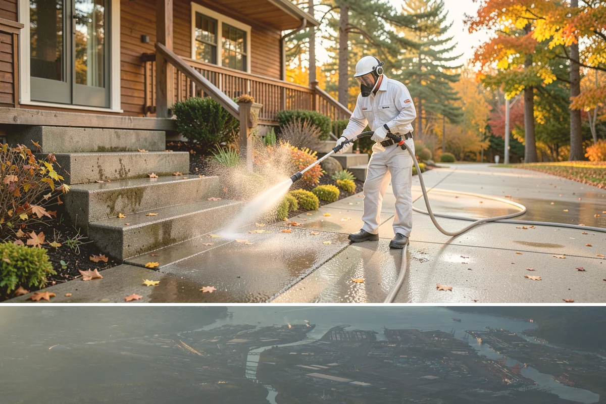 Paint Overspray Removal in Fife, Pierce County, WA - Overspray removal can happen year-round, though mild dry days make solvent work more predictable.